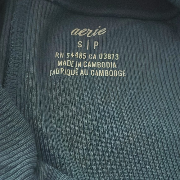 Aerie Real Soft Foldover Flare Leggings - Size Small - Picture 4 of 8